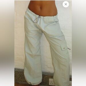 Peachy Den Cargo Pants - Mimi Bottoms - Oyster